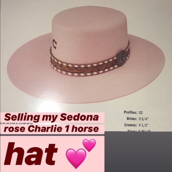 Sedona Rose Charlie Horse Hat 